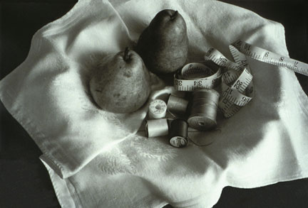 Pears with Tapemeasure & Thread  hread