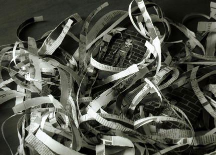 Torn Paper with Photos