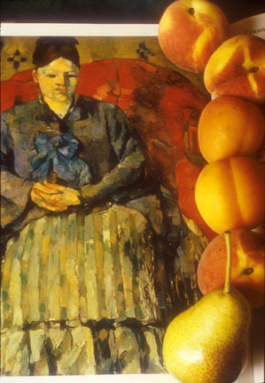 Mme.Cezanne dans un Fauteuil Rouge