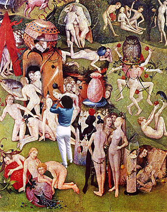 Bosch Postcard "The Garden of Delights"