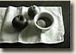 Egg in Bowl w/Apple & Pear